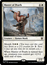 Mestre das Pérolas / Master of Pearls - Magic: The Gathering - MoxLand